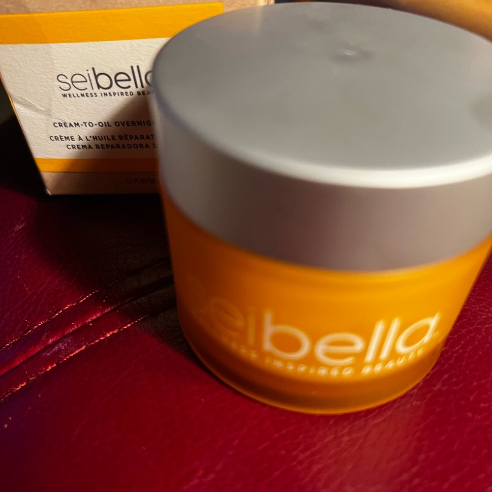 Seibella Cream-to-Oil Overnight Repair Cream - vitamin C defense NEW 1.7 oz size